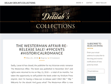 Tablet Screenshot of delilahscollections.com